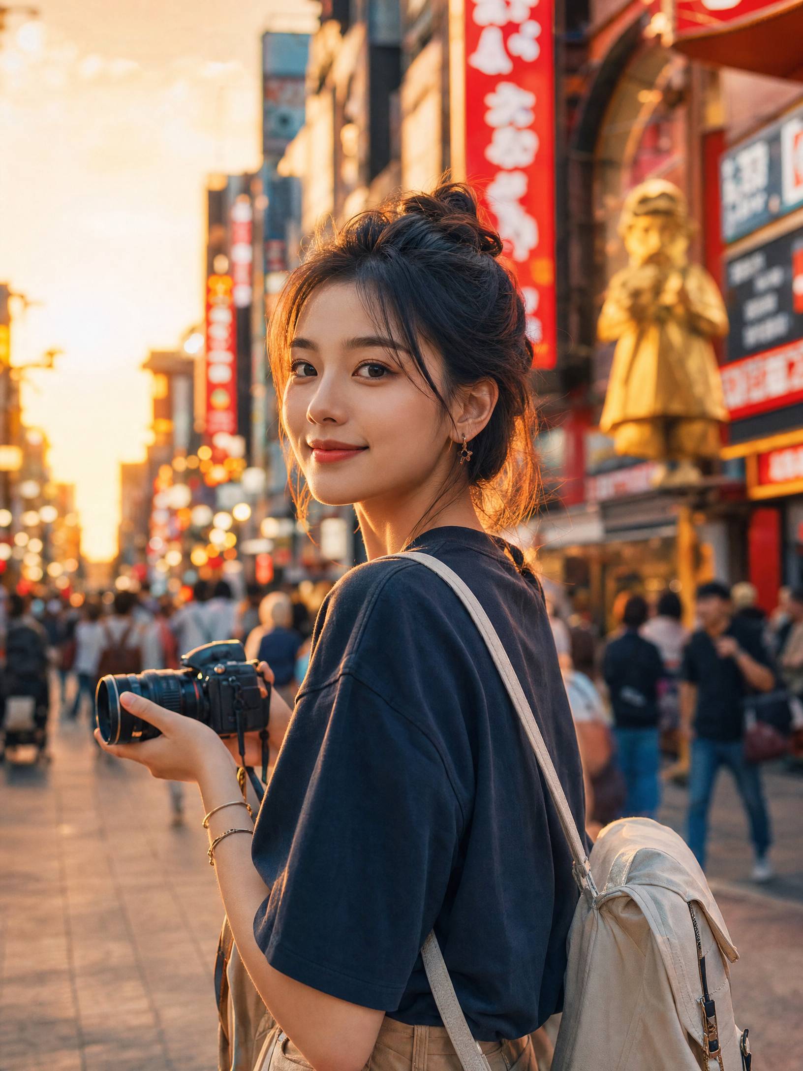 蜜桃传媒旅行博主